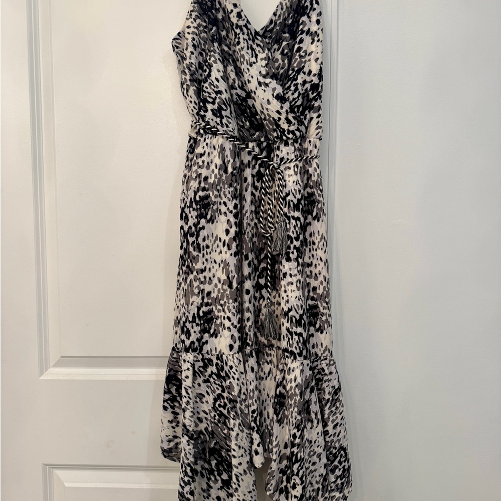 Black and White Women's Dress